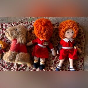 Lil orphan Annie vintage doll collection ANNIE collection